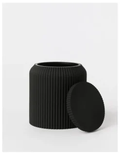Vue Hudson Soft Touch Bathroom Accessories in Black
