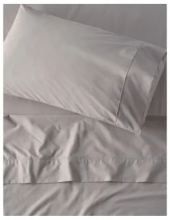 Vue 300TC Australian Superfine Cotton Sheet Set in Silver