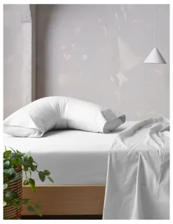 Vue 300TC Australian Superfine Cotton Sheet Set in Pastel Pink