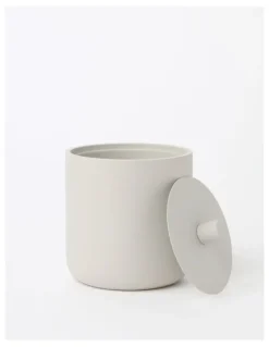Vue Textured Cement Bathroom Accessories in Moonbeam