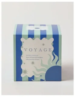 Vue Voyage Bondi Candle 430g in Blue/Green