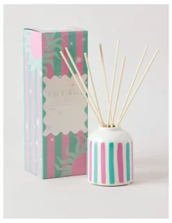 Vue Voyage Waikiki Diffuser 250ml in Green/Pink