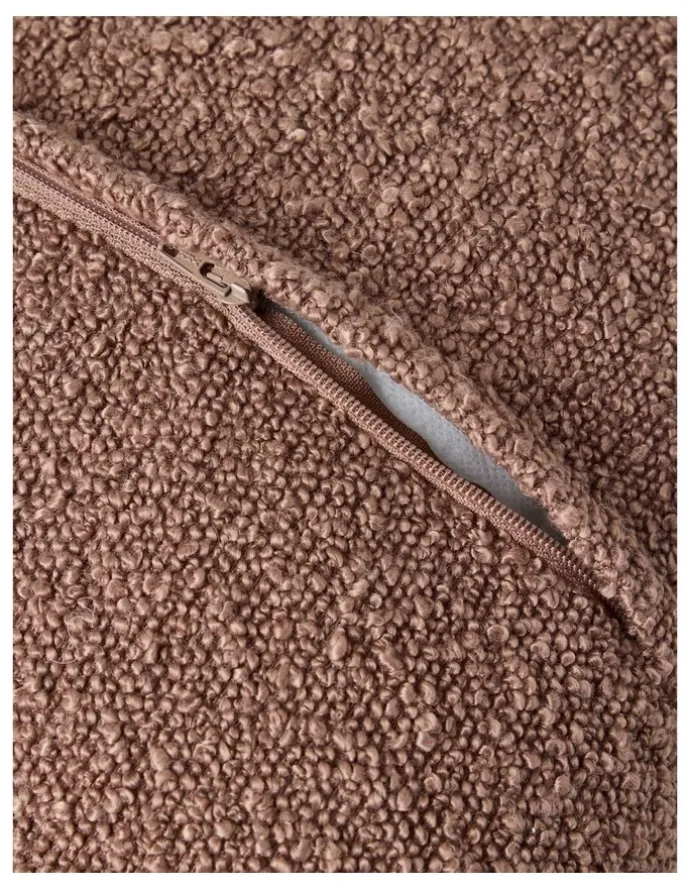 Vue Vue Boucle Cushion in Chocolate