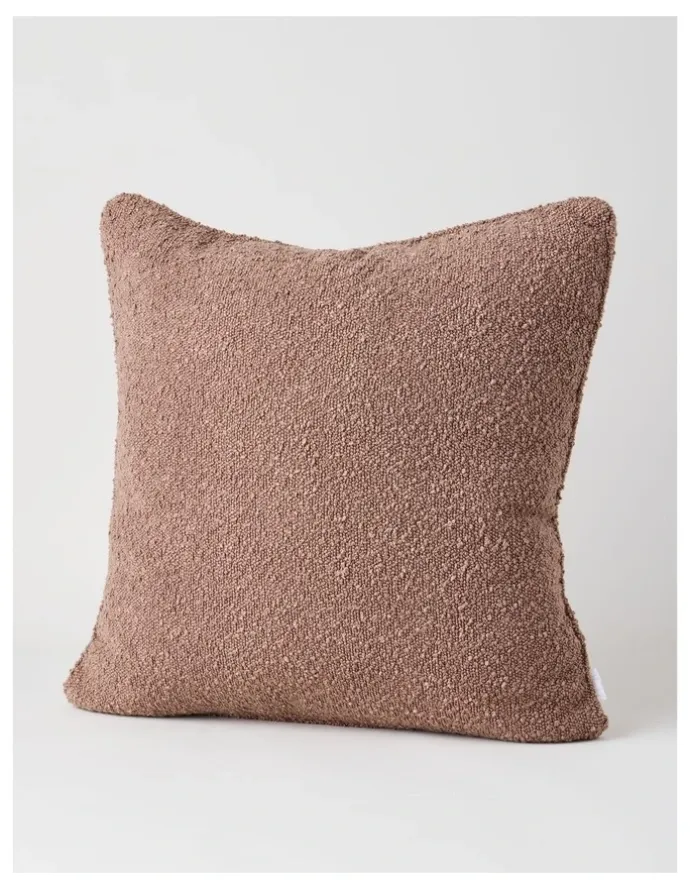 Vue Vue Boucle Cushion in Chocolate