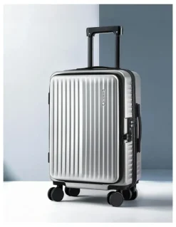 Wanderlite 20 Carry-On Front Pocket Luggage in Silver