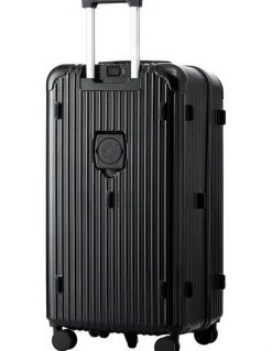 Wanderlite Trunk Luggage Suitcase in Black