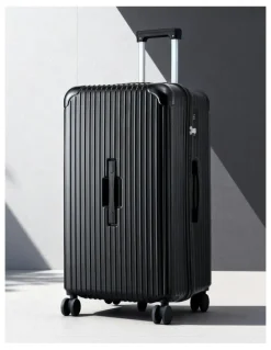 Wanderlite Trunk Luggage Suitcase in Black