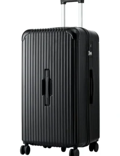 Wanderlite Trunk Luggage Suitcase in Black