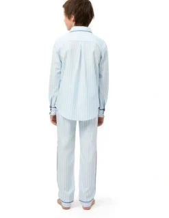Wanderluxe Sleepwear Daydreamer Pyjama Set in Baby Blue