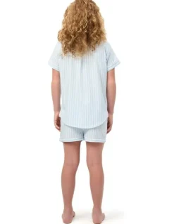 Wanderluxe Sleepwear Daydreamer Boxer Set in Baby Pink