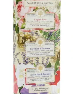Wavertree & London Floral Trio Soap Pack