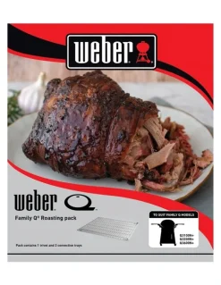 Weber Family Q Roasting Pack in Silver