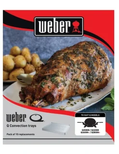 Weber Q Convection Trays in Silver