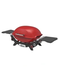 Weber Q+ (Q2600N+) Gas Barbecue (LPG) in Flame Red