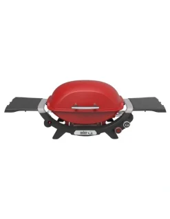 Weber Q+ (Q2600N+) Gas Barbecue (LPG) in Flame Red