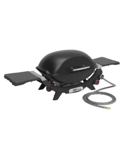 Weber Q+(Q2600N+) Natural Gas Barbecue in Midnight Black