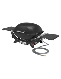 Weber Q+(Q2600N+) Natural Gas Barbecue in Midnight Black
