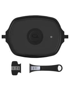 Weber Q Ware Small Casserole Dish 1500329 in Black