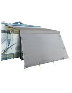 Weisshorn Caravan Awning And Privacy Screen 12ft 3.4m in Grey