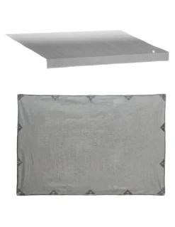 Weisshorn Caravan Awning Fabric & Privacy Screen 18ft in Grey