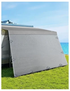 Weisshorn Caravan Awning Fabric & Privacy Screen 18ft in Grey