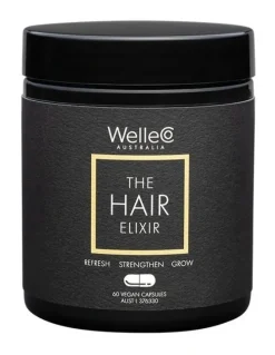 WelleCo The Hair Elixir Supplement 60 Capsules