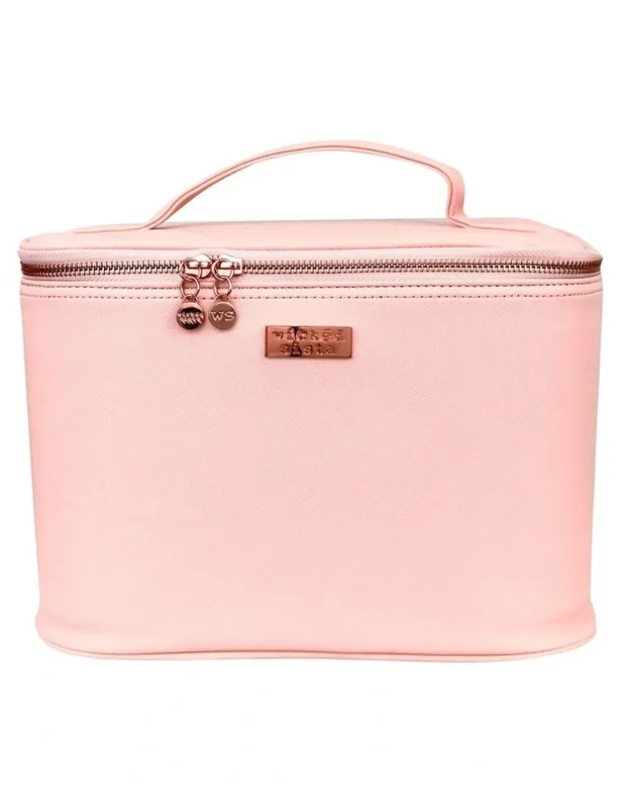 Wicked Sista Premium Large Beauty Case in Blush