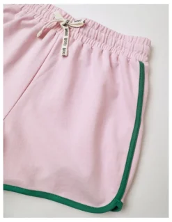 Wicked Wicked Double Colour Terry Shorts in Vanilla
