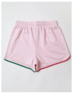 Wicked Wicked Double Colour Terry Shorts in Vanilla