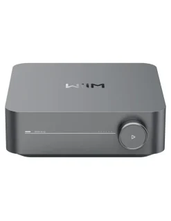 WIIM Amp Multiroom Streaming Amplifier Space in Grey