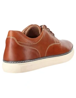 Wild Rhino Border Leather Sneaker in Tan