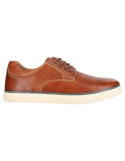 Wild Rhino Border Leather Sneaker in Tan