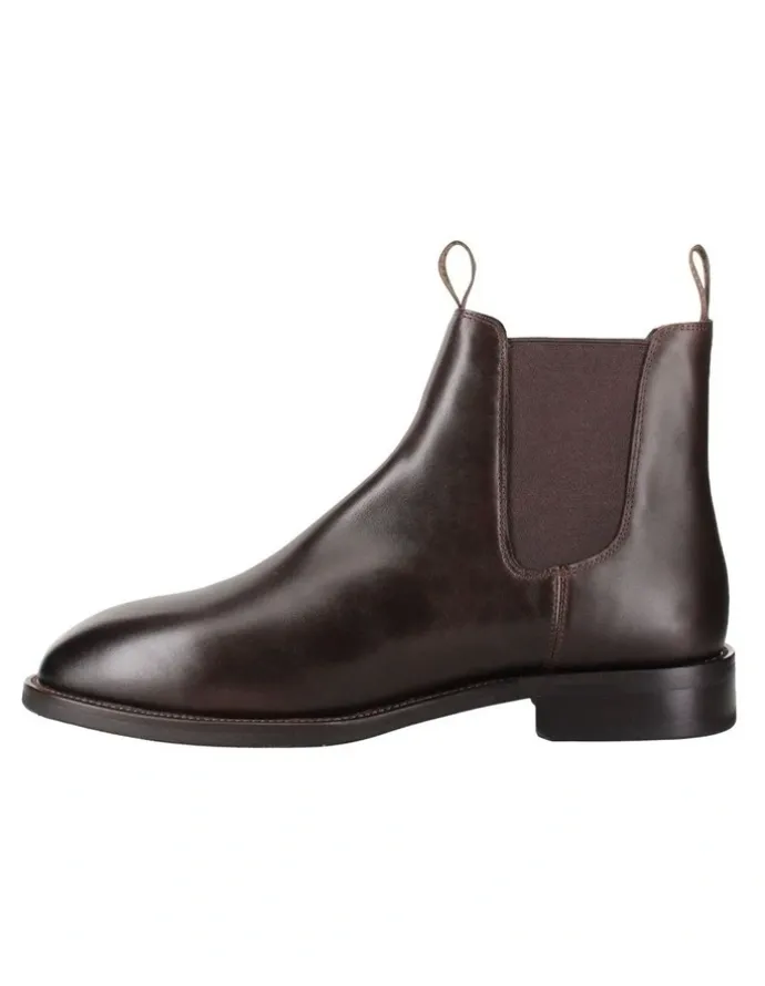 Wild Rhino Rancher Chelsea Boot in Dark Brown