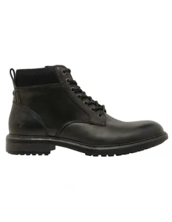 Windsor Smith Beau Leather Boot in Black