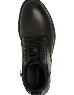 Windsor Smith Beau Leather Boot in Black