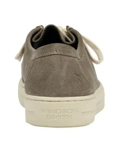 Windsor Smith Bronson Shoe Dark Stone in Suede