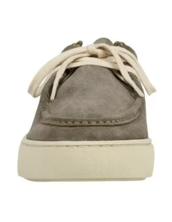 Windsor Smith Bronson Shoe Dark Stone in Suede