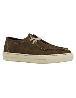 Windsor Smith Bronson Shoes in Tobacco Suede