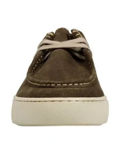 Windsor Smith Bronson Shoes in Tobacco Suede