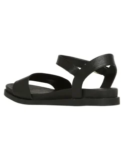 Windsor Smith Lucee Leather Sandal in Black