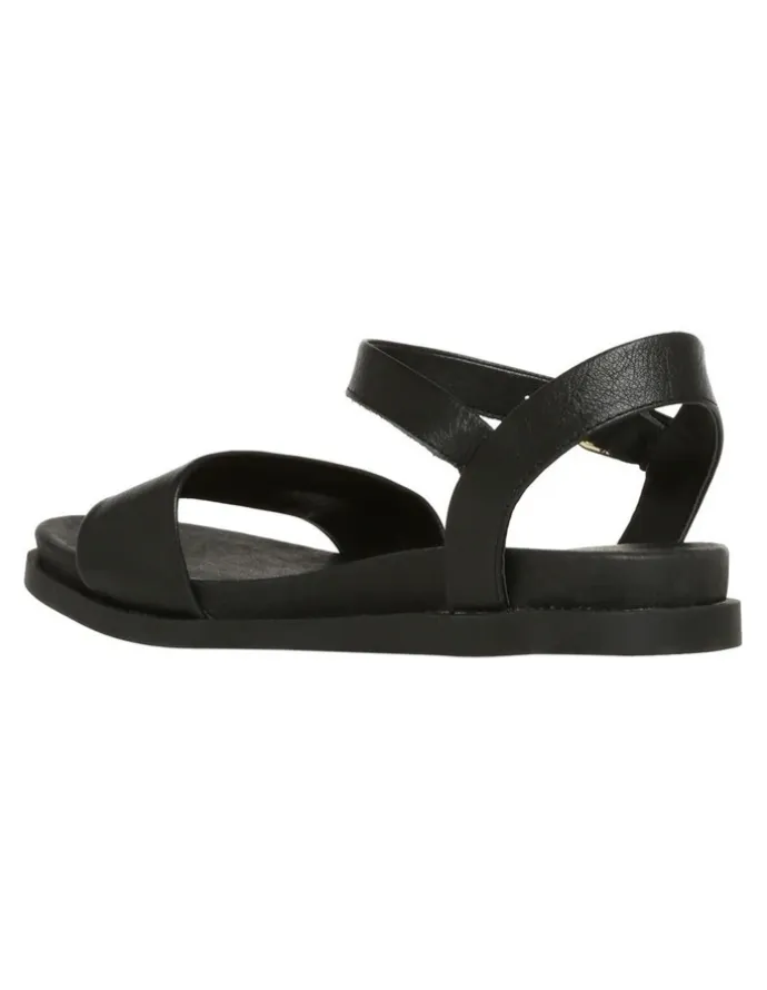 Windsor Smith Lucee Leather Sandal in Black
