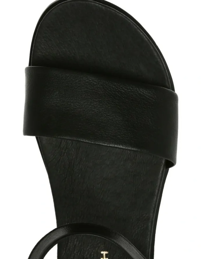 Windsor Smith Lucee Leather Sandal in Black