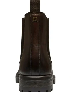 Windsor Smith Walker Boots in Marron Brown Leather