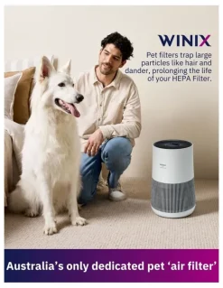 Winix Smart Compact 360 5-Stage Air Purifier T500(AU) in White