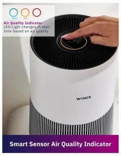 Winix Smart Compact 360 5-Stage Air Purifier T500(AU) in White