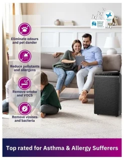 Winix Smart Zero 4-Stage Air Purifier 5520 in Black