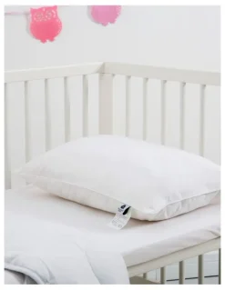 Wooltara Australian Wool Rich Cot Size Pillow in White