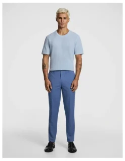 yd. Alfredo Slim Dress Pant in Blue