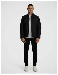 yd. Colt Racer Jacket in Charcoal