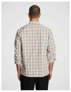 yd. Conrad Check Shirt in Natural